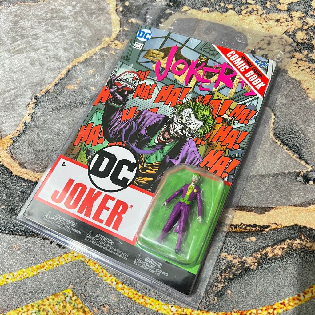 Action Figure Joker DC Universe Joker McFarlane Toys Joker Bonus Comic Book Joker BARU / SEGEL