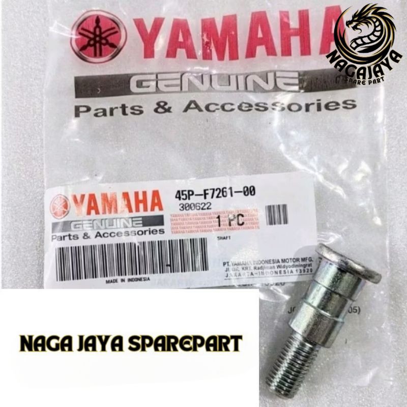 Baut pedal persneleng R25 45P-F7261-00 ORI YGP