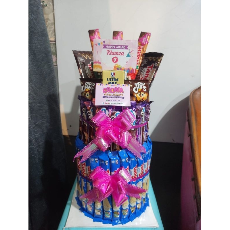 PARCEL MAKANAN / BUKET MAKANAN / KADO ULANG TAHUN