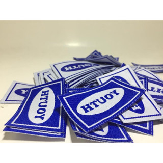 

(FREE DESIGN) High Quality Label Woven Custom/Label Mrk Fashion/Label Bordir/Label Baju