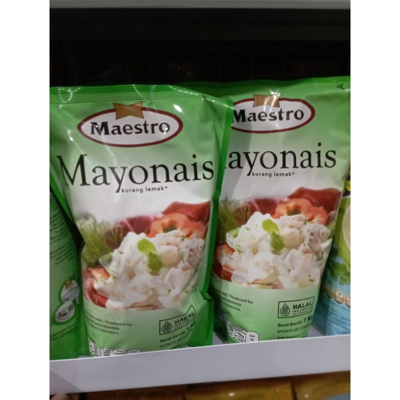 

Maestro Mayonais kurang lemak 1Kg