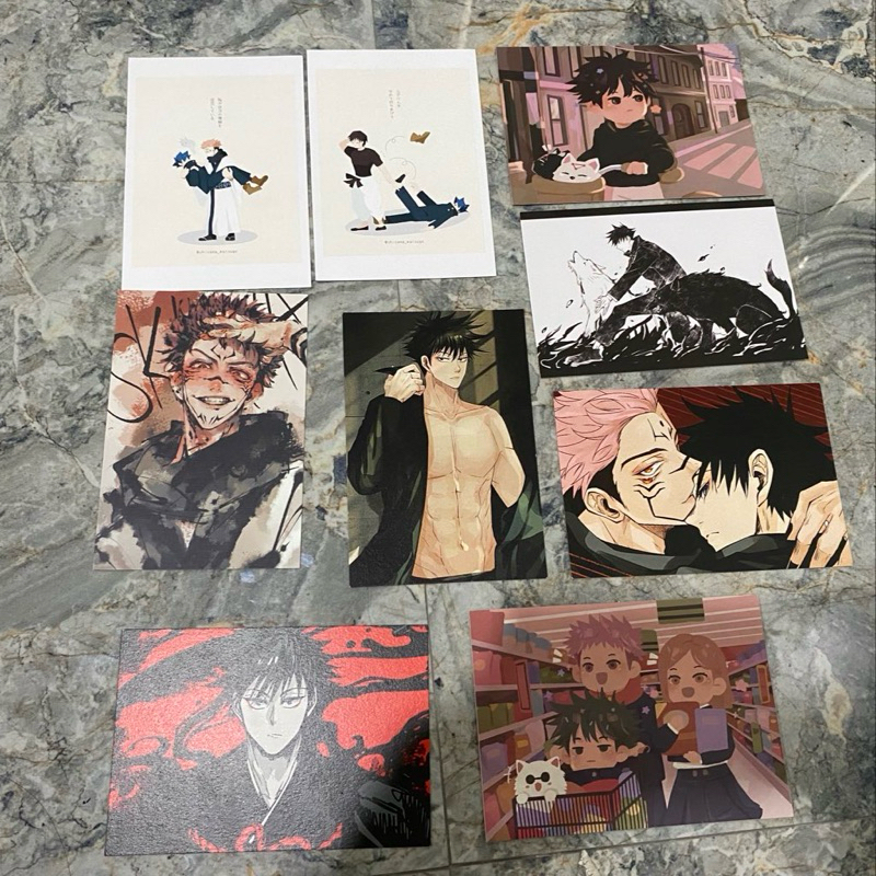 

[READY STOCK] TAKE ALL POSTCARD POSCA MEGUMI FUSHIGURO SUKUNA RYOMEN SUKUFUSHI