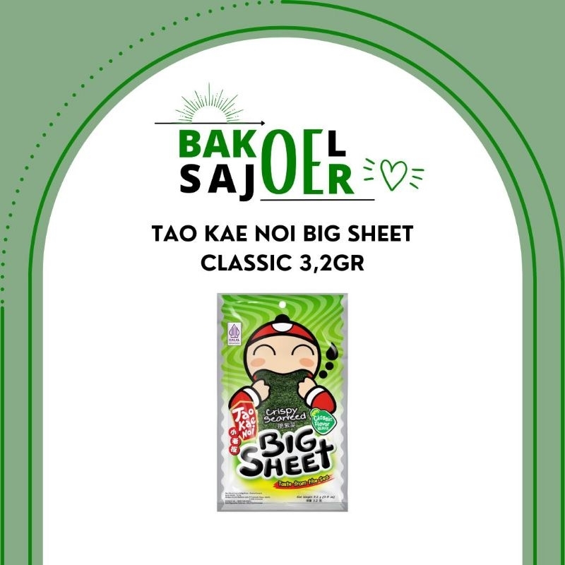 

Tao Kae Noi Big Sheet Classic 3,2GR