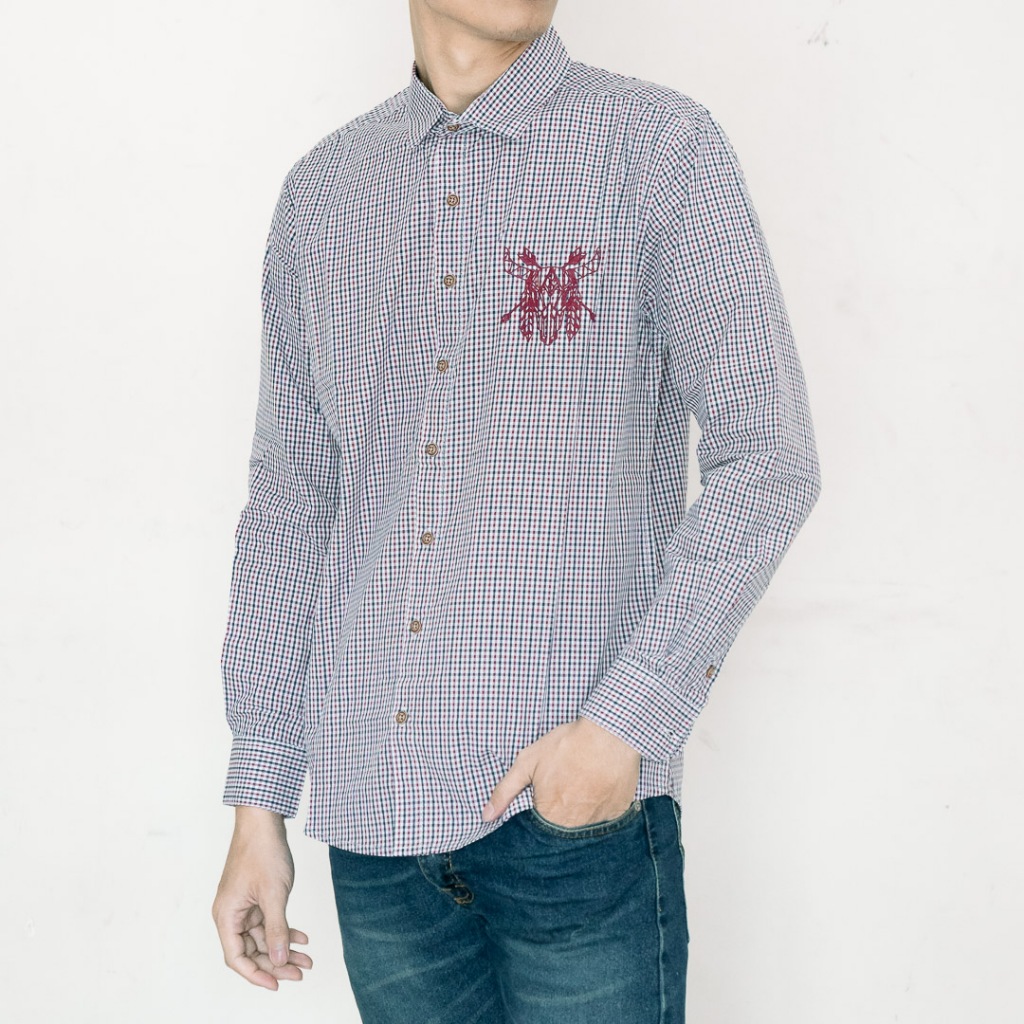 Kemeja IEBE Lengan Panjang C3AH8012