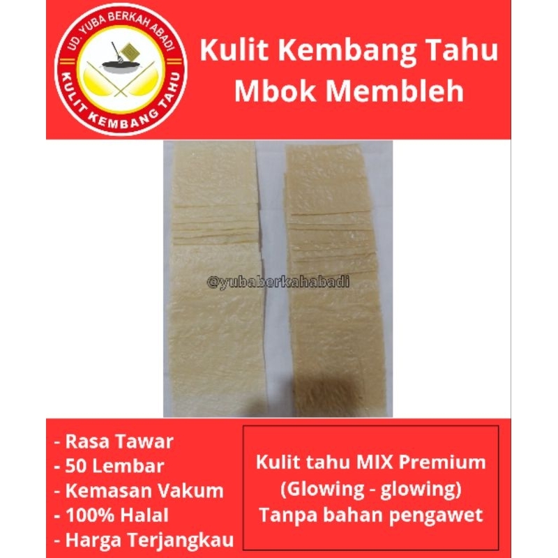 

[Baru] Kulit tahu kotak tawar (Halal)