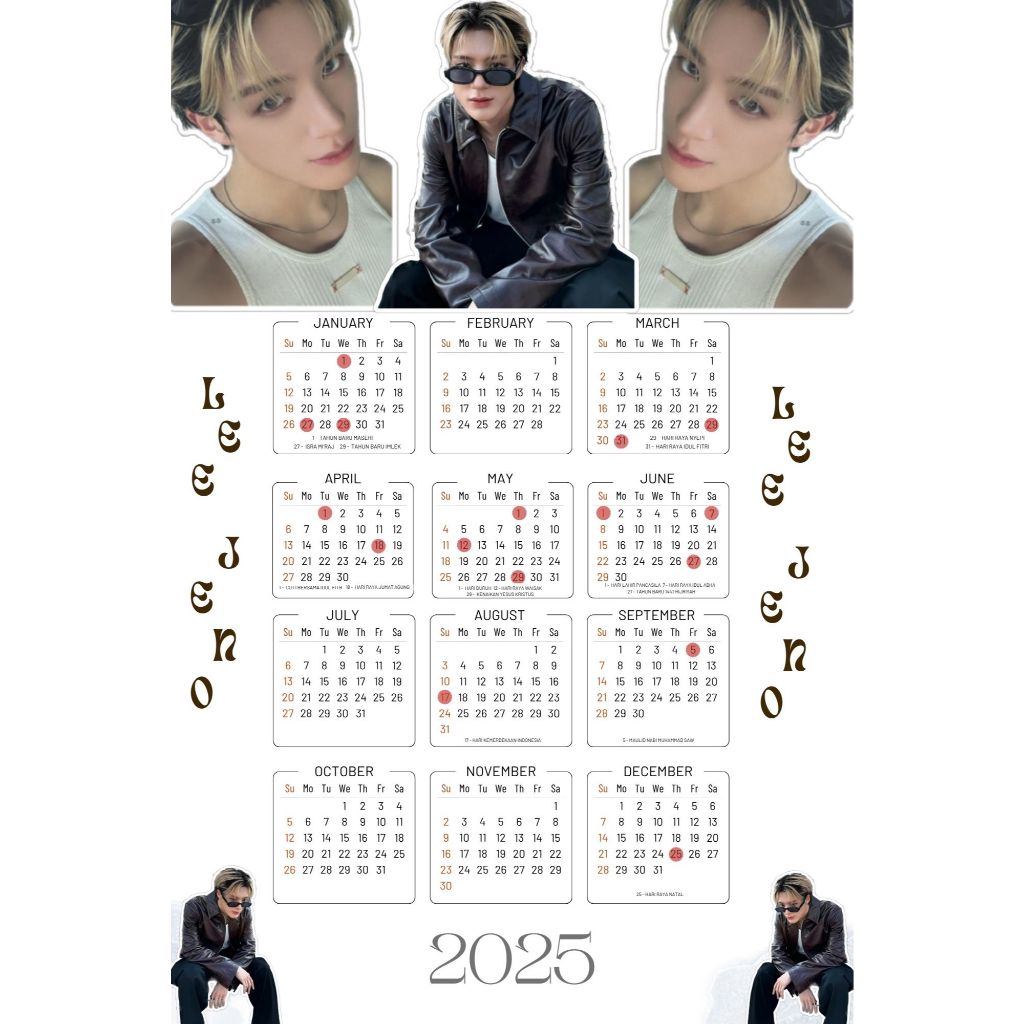 

Kalender 2025 Ukuran A3 KPOP Bisa Custom untuk Freebies