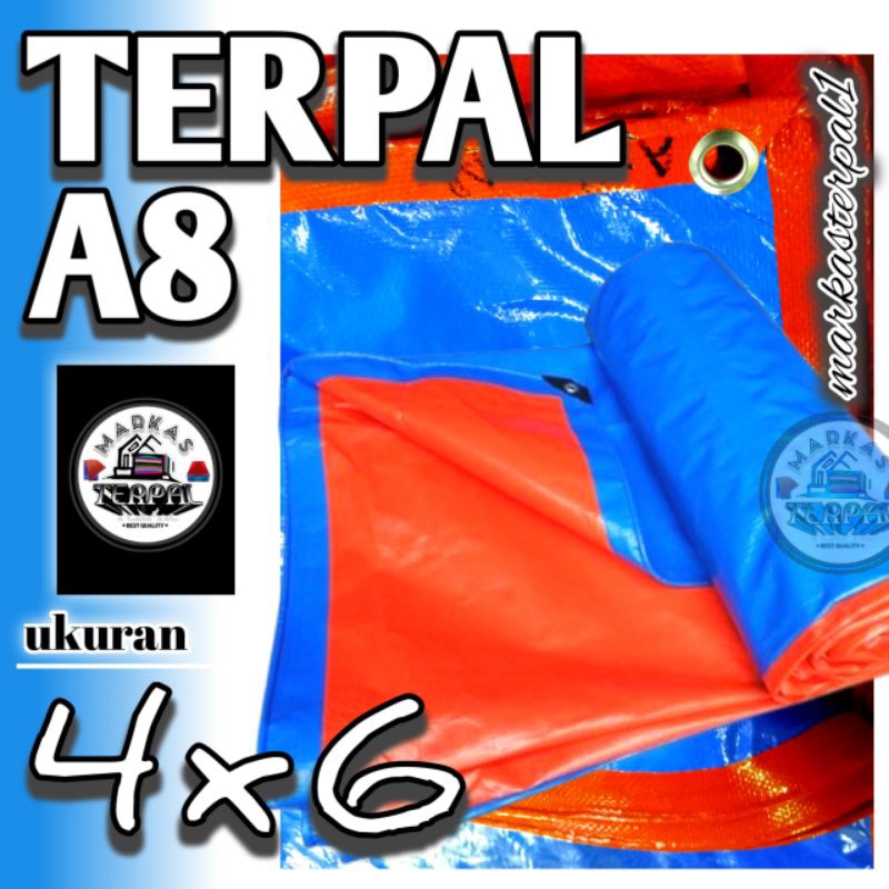 Terpal A8 ukuran 4x6