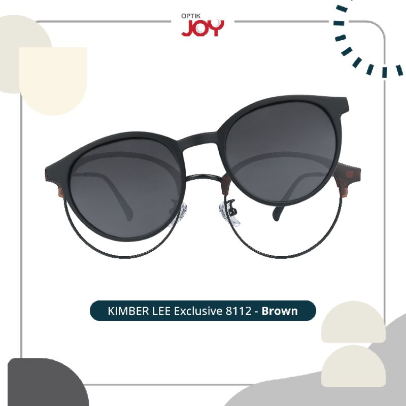 Frame Kacamata Kimber Lee Clip On Exclusive 8112