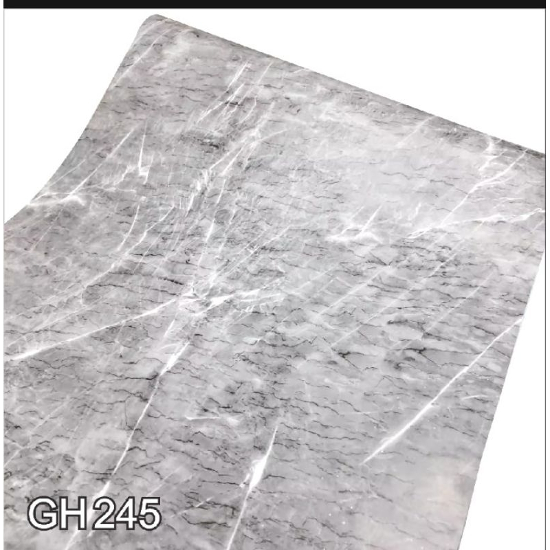 Wallpaper Stiker Dinding Motif Marmer Ukuran 45cmx 10m Wallsticker Gh245 Premium Pvc Wallfoam Foam L
