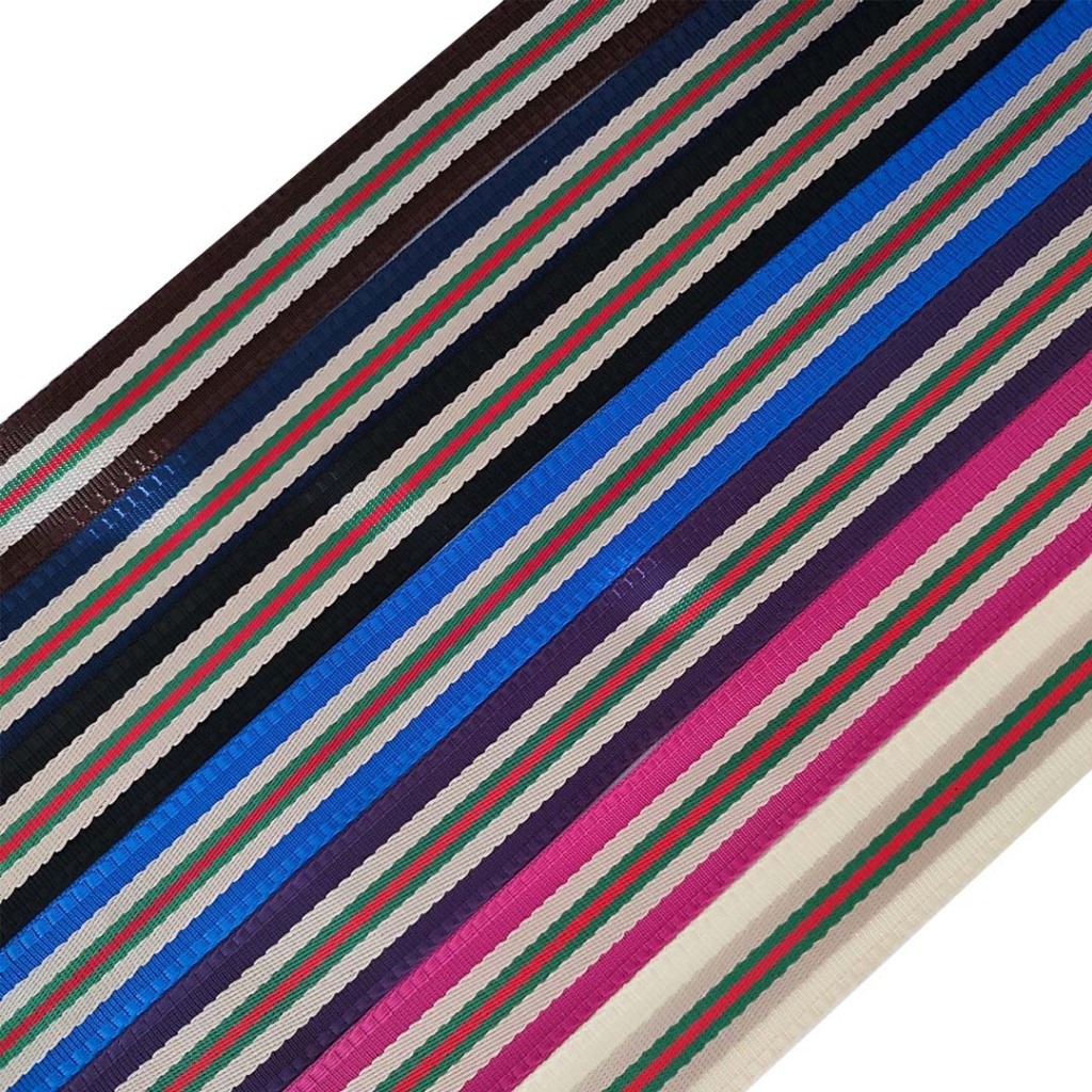 Webbing Nylon Motif Stripe Meteran