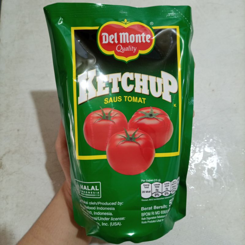 

Delmonte Ketchup Saus Tomat 500g