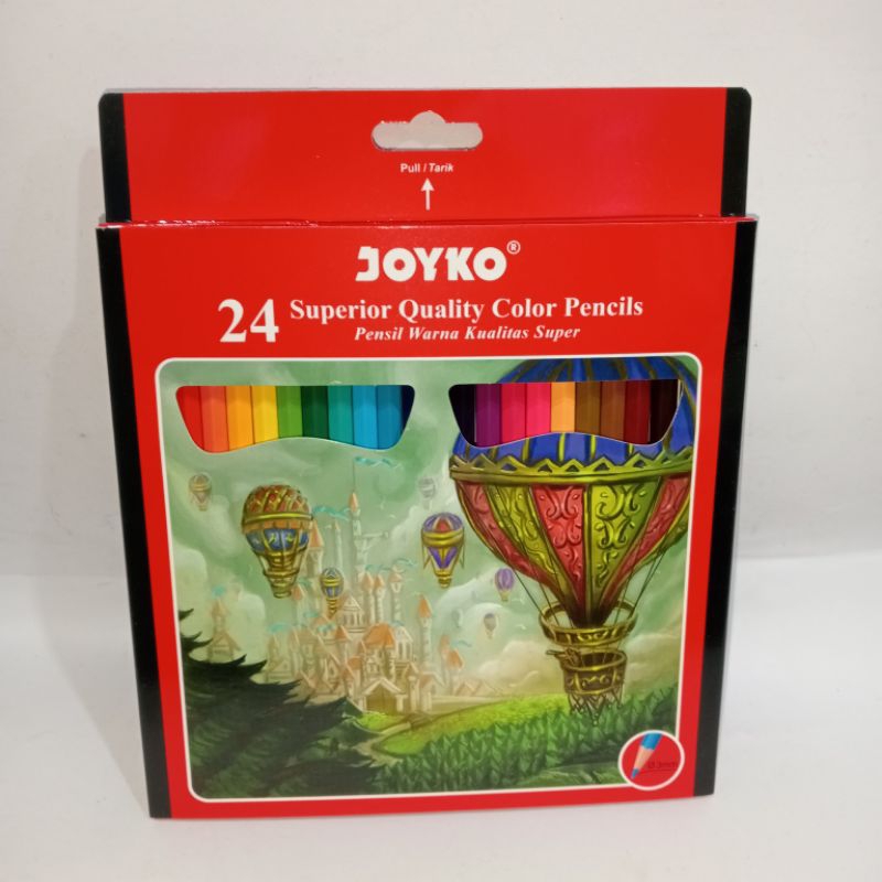 

Joyko Pensil Warna 24 W Panjang