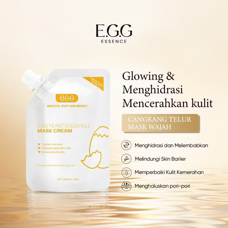 EGG MASKER RETINOL & EGG SHELL YEAST MASK CREAM
