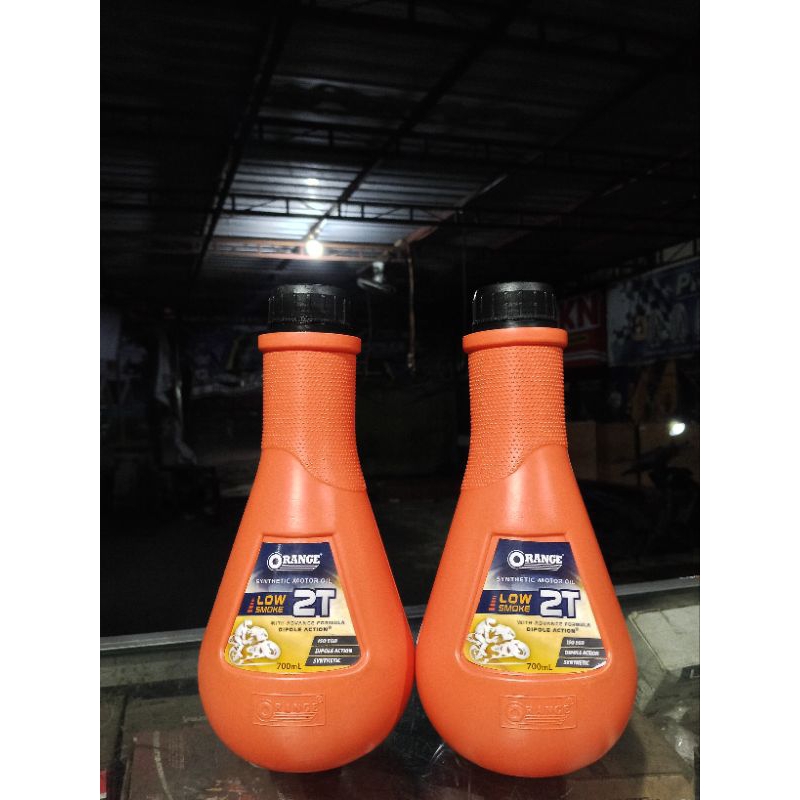 Oli 2T | Oli Samping Motor 2T ORANGE | ORANGE 2T Tropical 700ml