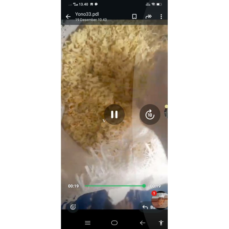 mie remuk pakan ternak minim order 1 ton