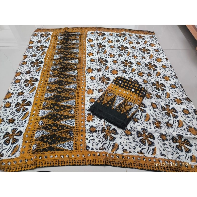 KAIN BATIK JUPRI VISCOSE SET SARUNG SELENDANG KHAS CIREBON