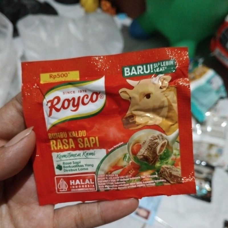 

Royco bumbu kaldu rasa sapi ecer / rentengan