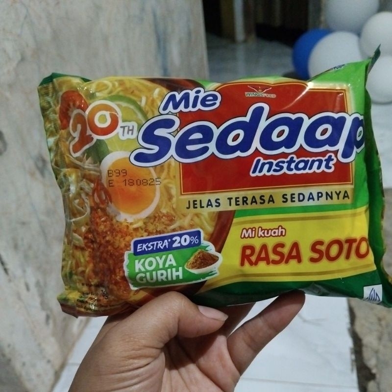 

Mie Sedaap Instan Kuah Rasa Soto