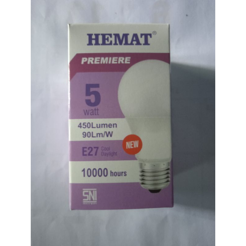 Lampu LED Hemat 5 watt