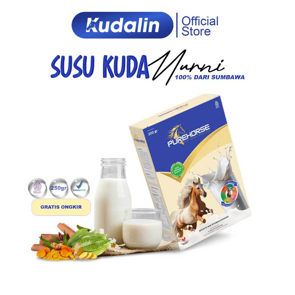 

Kudalin Susu Kuda Kemasan 250gr