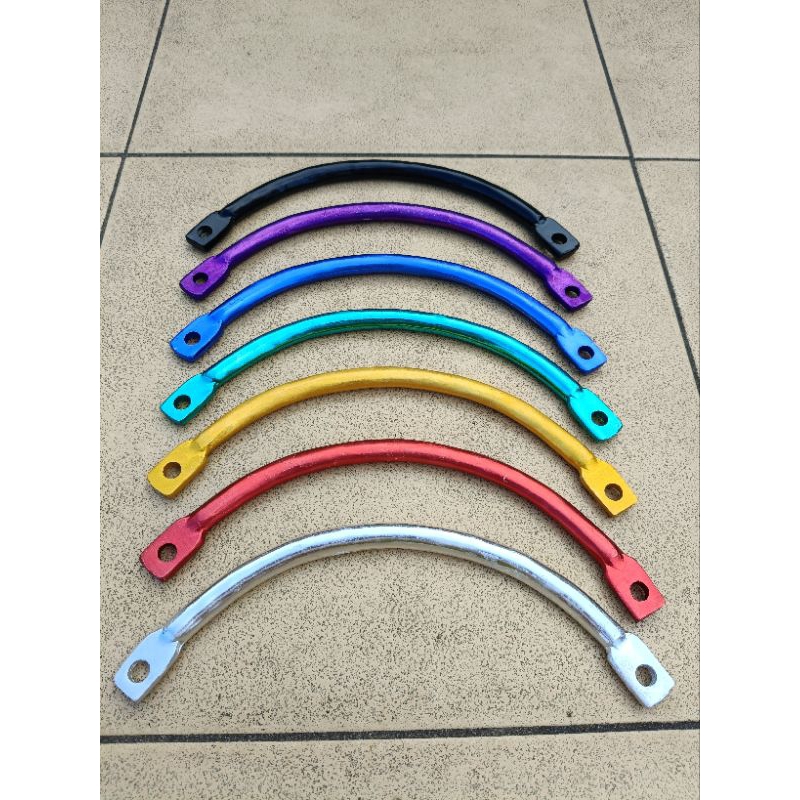 BREKET PANGKON C KNALPOT CNC WARNA BRACKET KENALPOT MOTOR BEBEK MATIC UNIVERSAL BRECKET BREKET BRACK