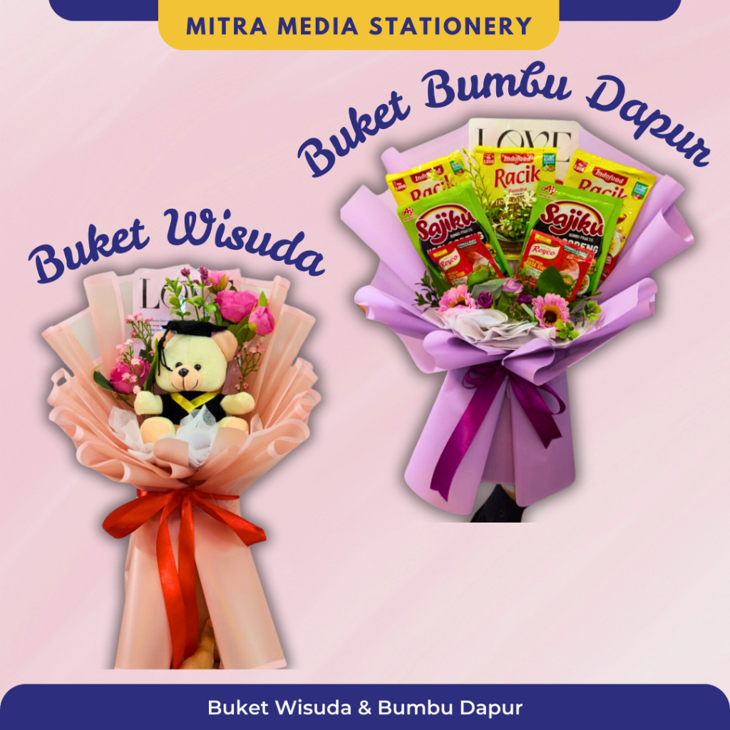 

Bouquet Buket Bunga Snack Wisuda Bumbu
