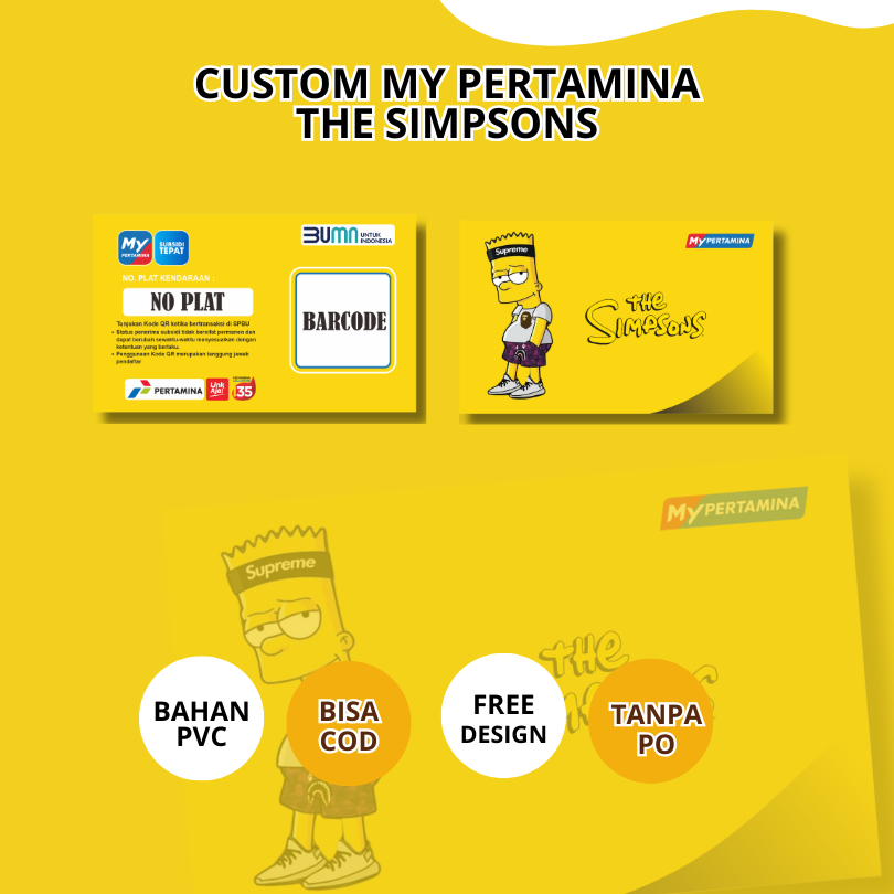 

MyPertamina Custom My Pertamina The Simpsons Barcode