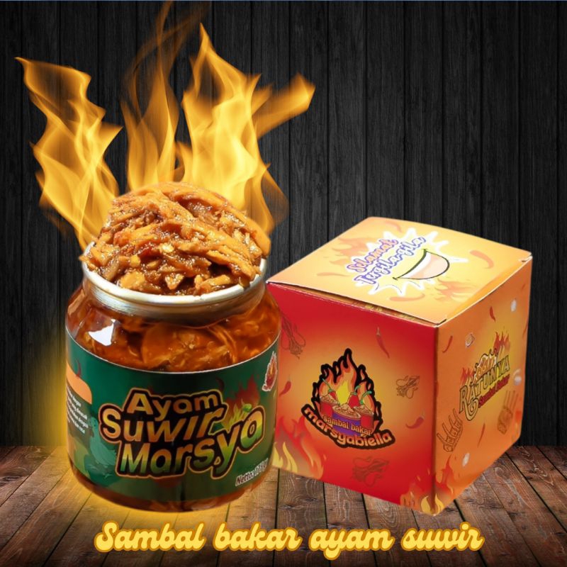 

SAMBAL BAKAR AYAM SUWIR / AYAM SUWIR / SAMBAL BAKAR / SAMBEL