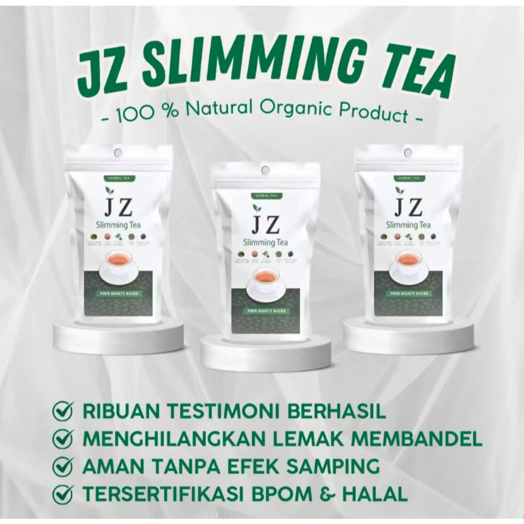 

Ready Jz Slimming Tea Teh Detox Ampuh & Original 100%