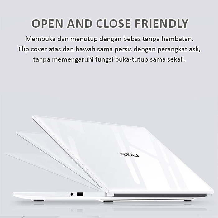 Huawei MatMate Book D16 D 16 2024 Laptop Leptop 16" 16 Inch Inci Crystal Hard Soft Case Casing Cover