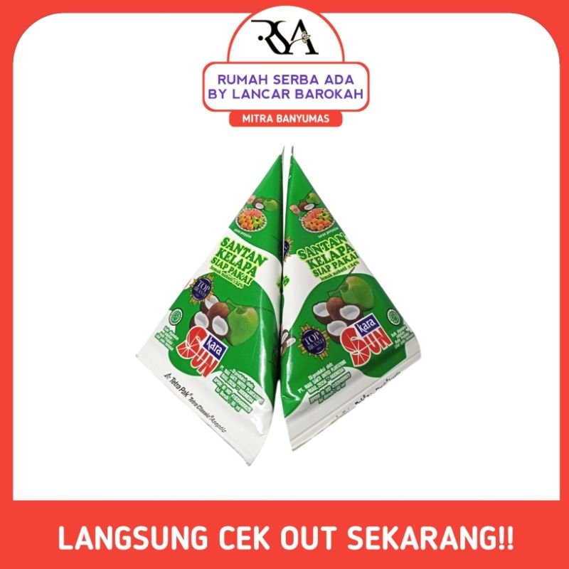 

Kara sun santan kelapa siap pakai 65 ml 1 pcs