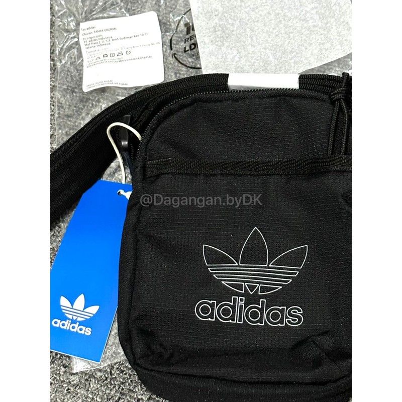 Tas Adidas Sling Bag Original 100% Hitam New Arrival