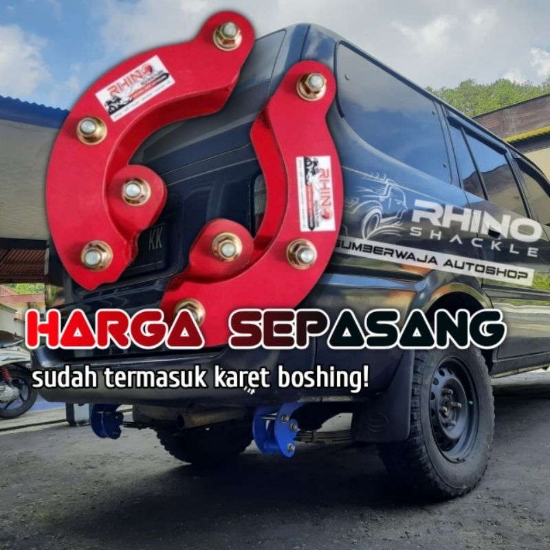 Anting Per Panther, Kijang – G-Shackle + Karet Bushing | Anting per panther 2.5 | anrting per kijang