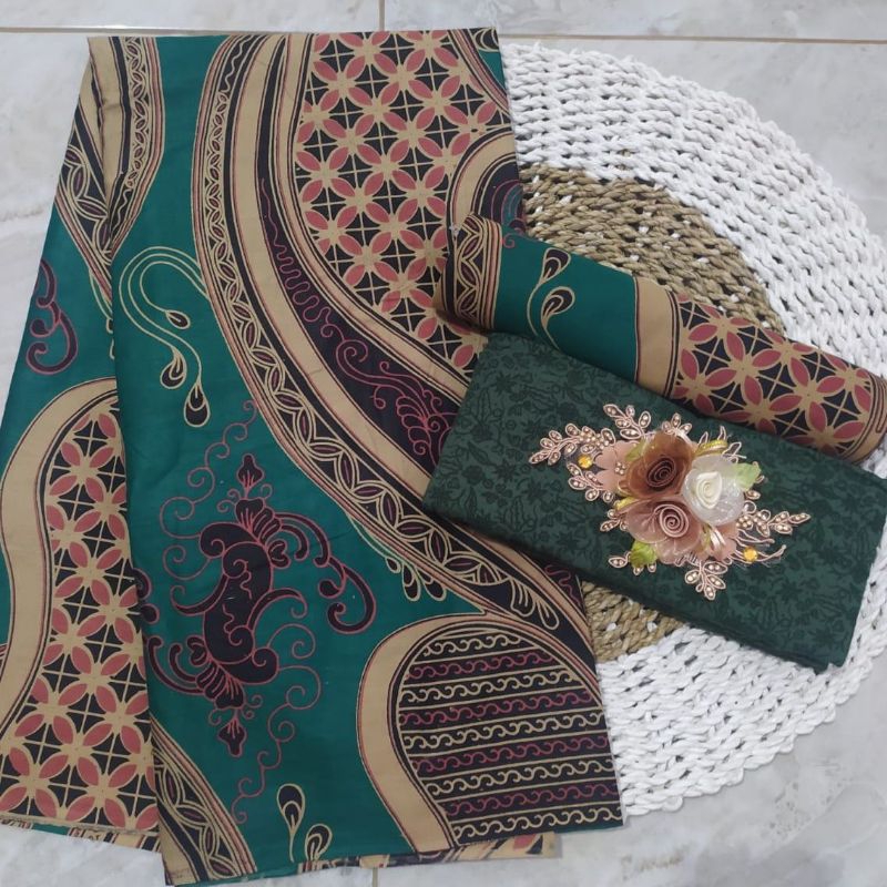 KAIN BATIK PEKALONGAN BAHAN BATIK KATUN PREMIUM UKURAN 2X1 METER