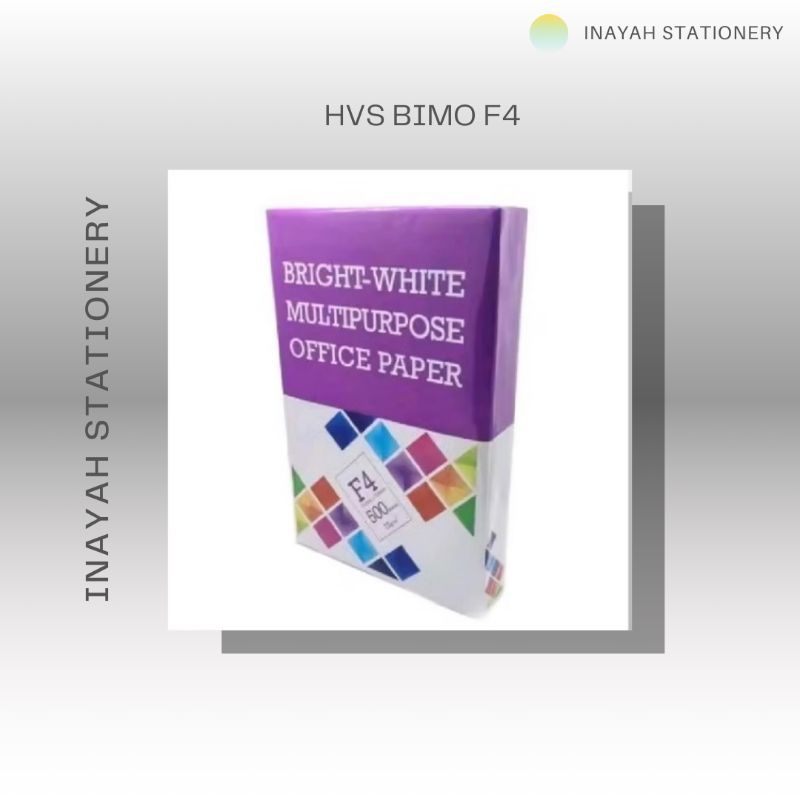 

KERTAS BMO /KERTAS HVS F4 KUALITAS TERBAIK Kantor Paper Stationery