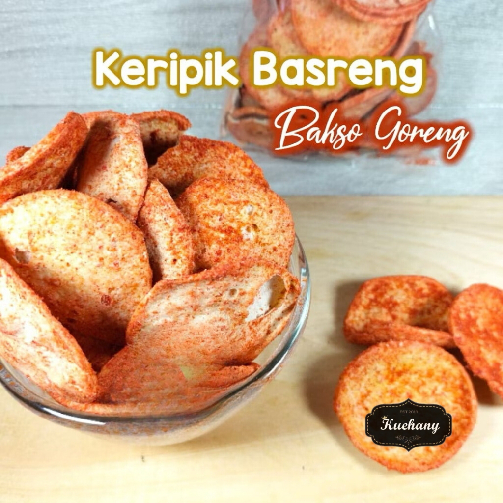 

BAKSO GORENG 1 kg / BASRENG / basreng pedas / basreng kiloan