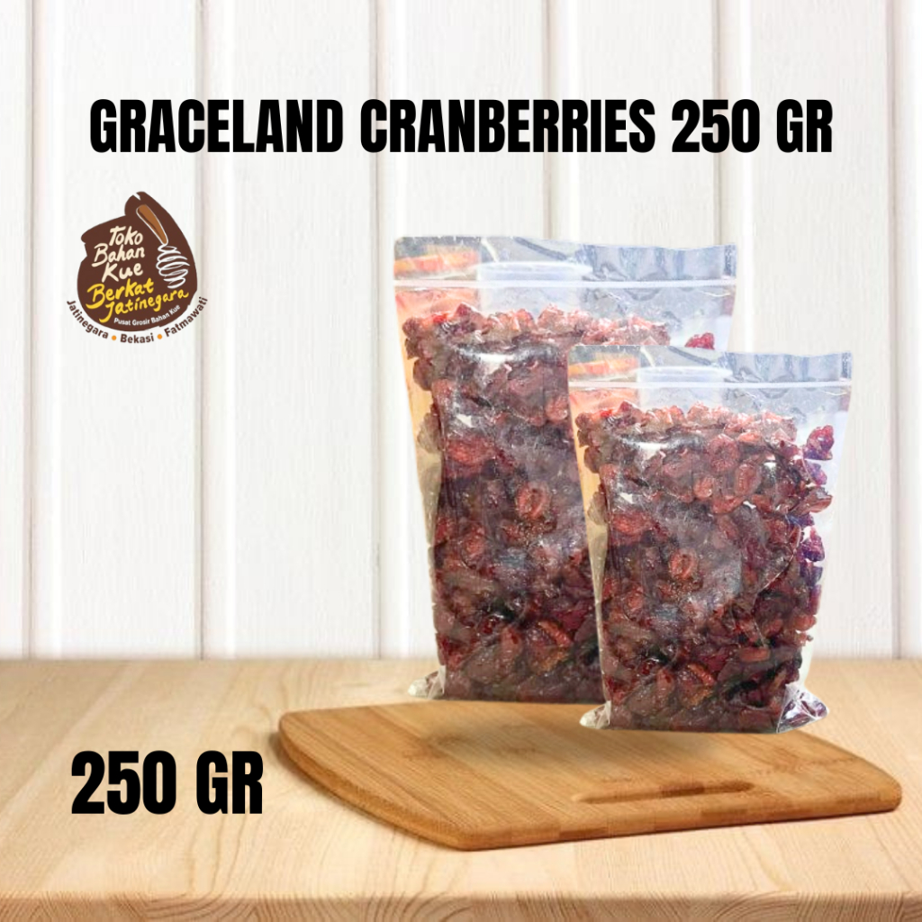 

GRACELAND CRANBERRIES 250 GR / CRANBERRY KERING