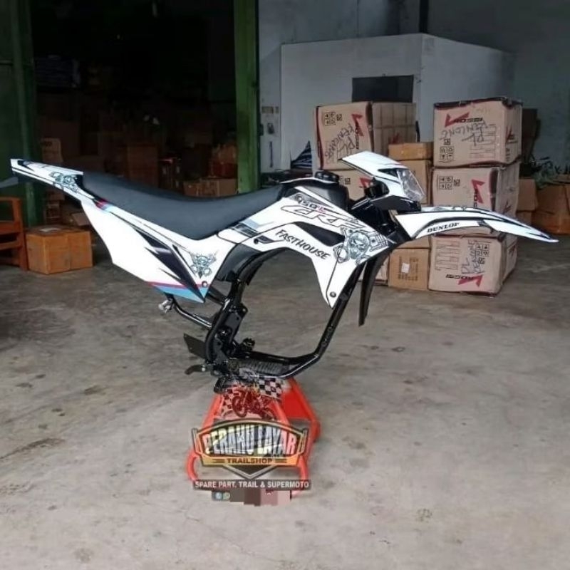 Paket body set frame crf 150l replika copy ori pnp mesin mp mono mp primus satria fu saria 150 verza