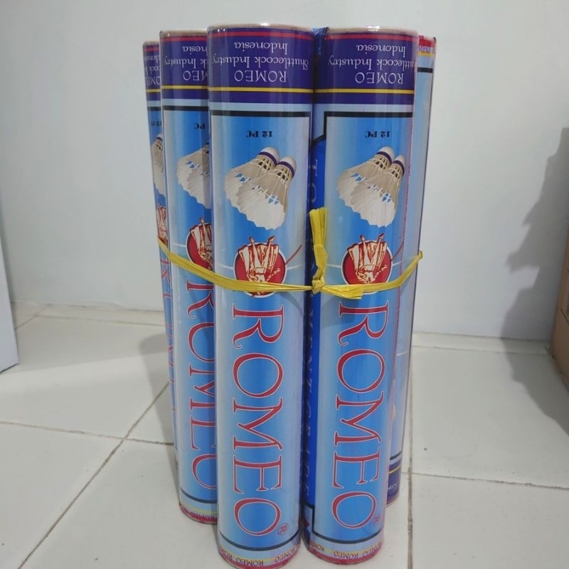 Shuttlecock romeo original / kok badminton romeo biru