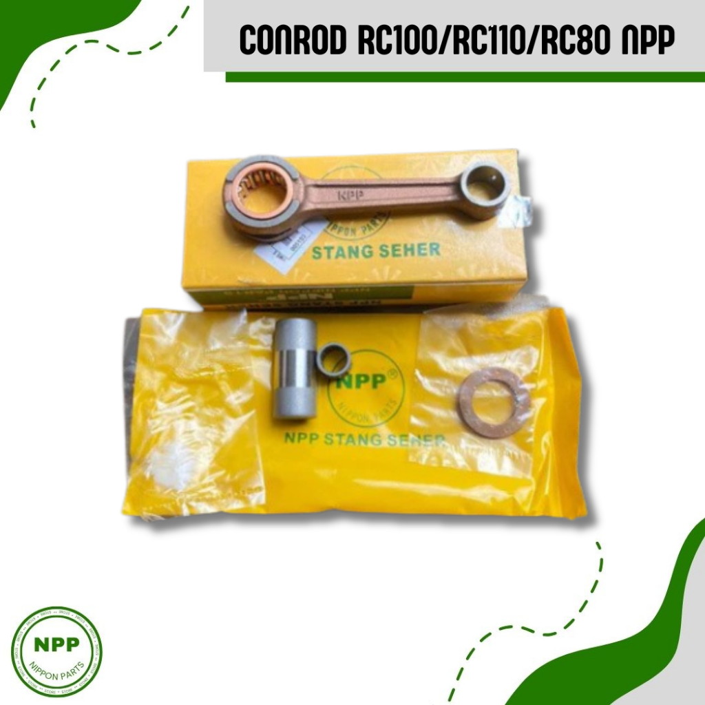 NPP Conrod RC100/RC110/RC80 || Stang Seker Stang Piston Suzuki RC100 RC110 RC80