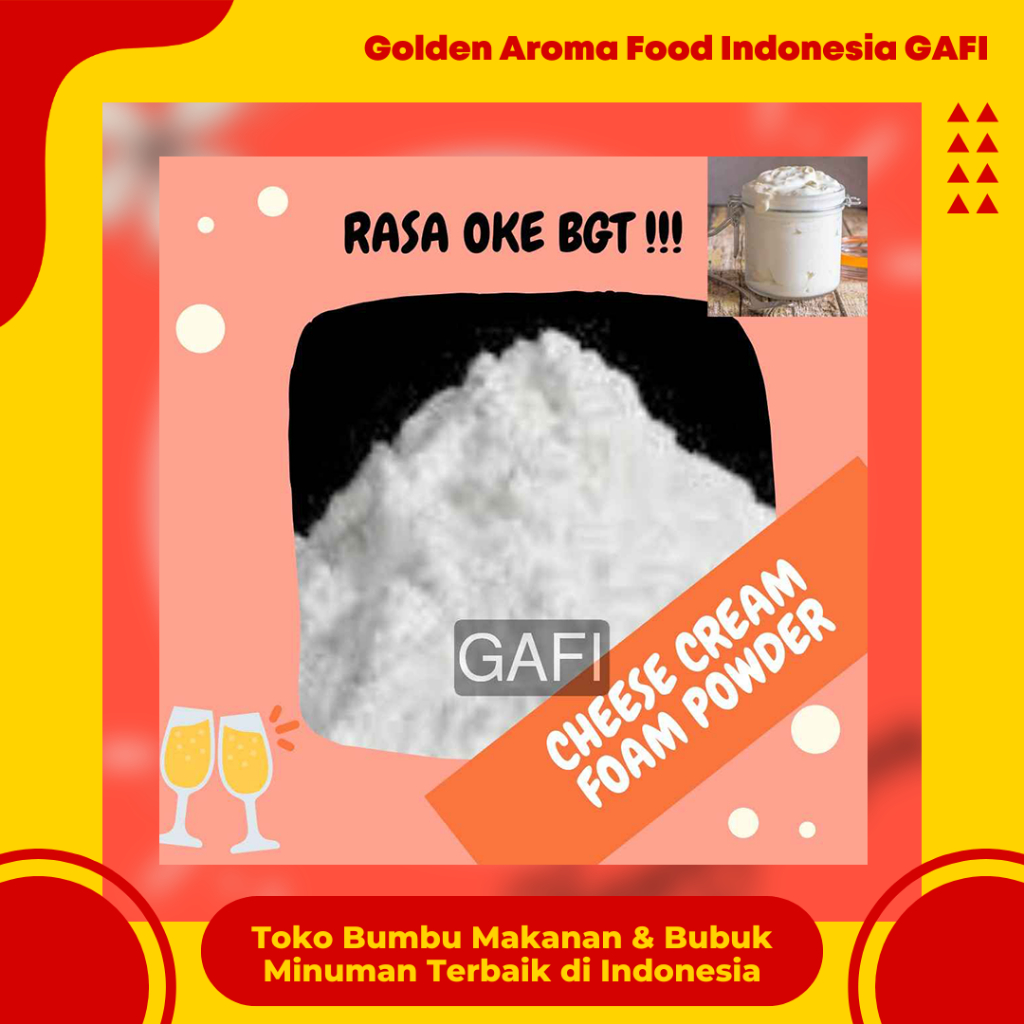 

Bubuk Cheese Cream Foam Powder 1 Kg Serbuk Minuman Whipped Cream Cheese Tea Powder 1Kg Enak Murah