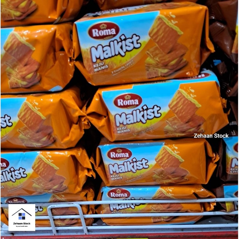 

Roma Malksit Crackers/ Keju Manis/ Extra Abon 105 gram