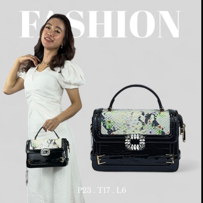 Tas Fashion Wanita 6006 (Barang Ready Stok) Tas Selempang Tas Wanita Tas Pesta Tas Kekinian Tas Kuli