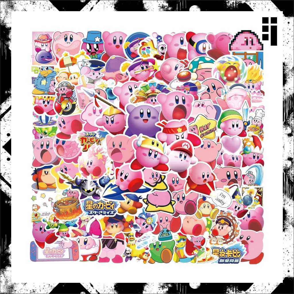 

Stiker Cutting Lucu KIRBY Vinyl