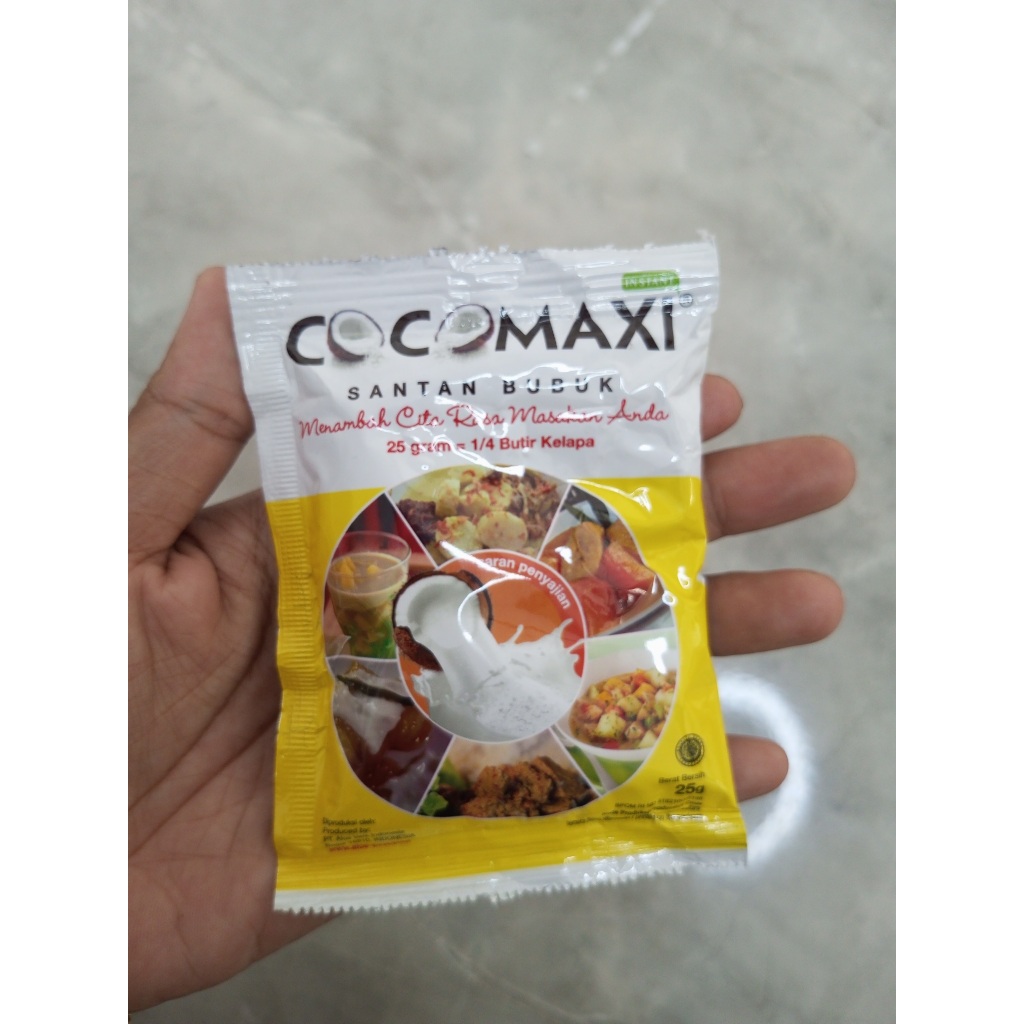 

COCOMAXI SANTAN BUBUK SACHET 25 G