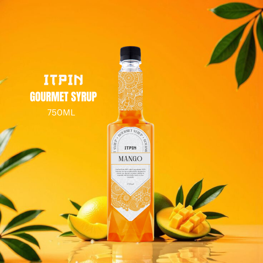 

Sirup Mangga Itpin 750ml - Mango Gourmet Syrup 750ml