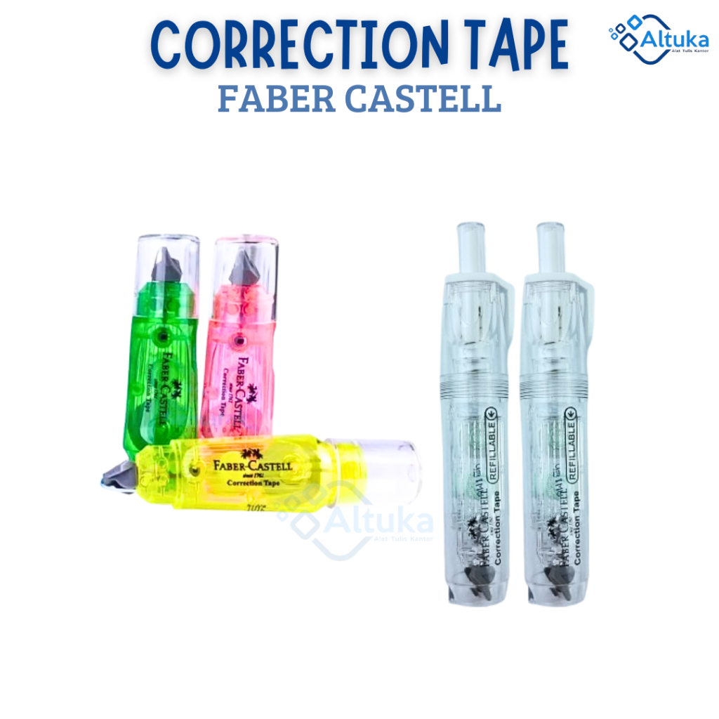 

Correction Tape / Pita Koreksi Faber Castel