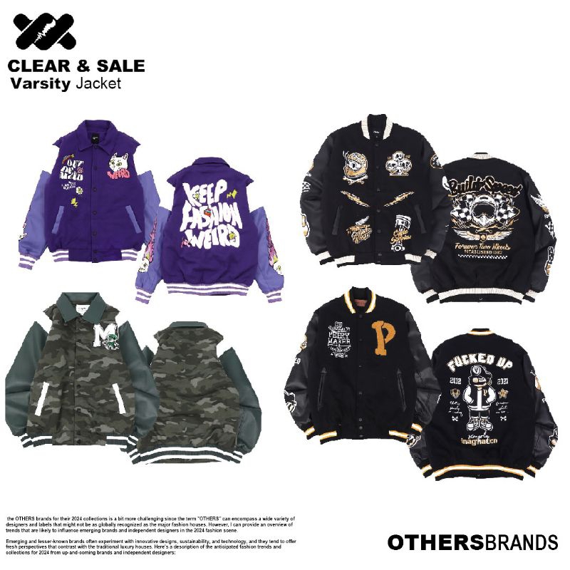 Varsity Jacket sale mulai dari 129k