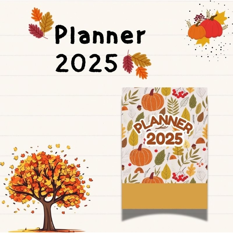 

Planner 2025 | Planner Cute | Planner Estetik | Planner DIY | Planner Autumn Theme 2025