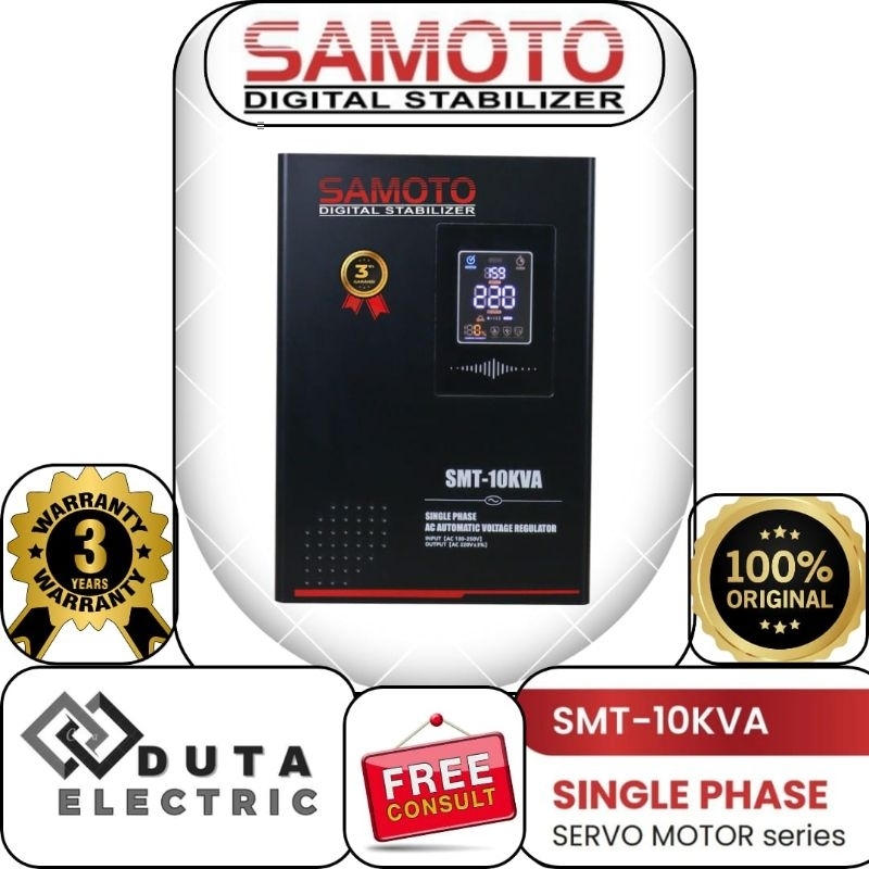 Stabilizer SMT-10KVA ( Servo Motor )
